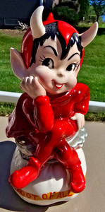 Vintage Devil Figurine | eBay