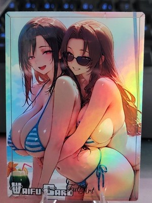 Tifa + Aerith Final Fantasy VII Trading Card Waifu Karten Field Center