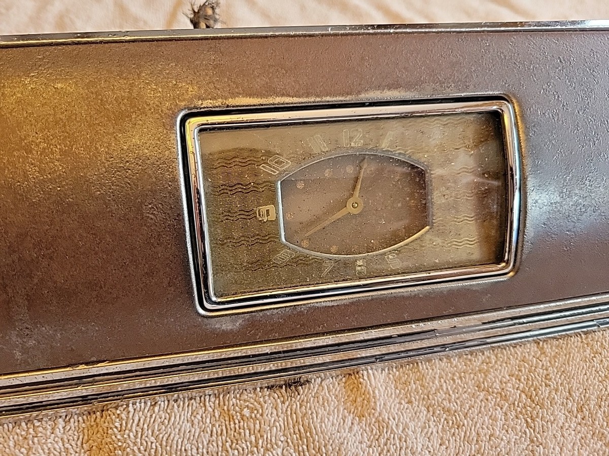 RARE 1939 BUICK SPECIAL ACCESSORY GLOVE BOX DOOR W/DASH CLOCK | eBay