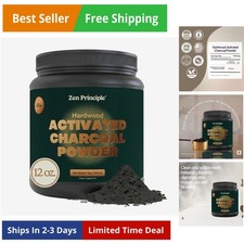 Activated Charcoal Powder only from Hardwood Trees. All Natural. Whitens Tee...