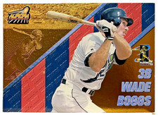 1998 Pacific Wade Boggs Aurora Gold Foil Refractor #12 Florida Marlins