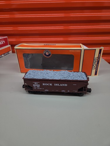 Lionel 6-17089 Rock Island Tolva Desplazada #89503 Raro Marco de Cuerpo de Metal Dorcas | Condition: New