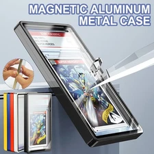 Empty Graded Card Holder With Metal Case Slab Bumper Protector For PSA CGC Cards