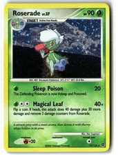 2007 Roserade ⭐️ 17/132 Holo Rare Secret Wonders Pokemon NM Front/LP Back on eBay