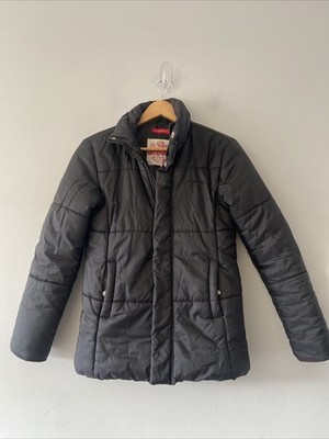 XX By Mexx Quilted Puffer Jacket Black Size 8 Womens Winter Warm