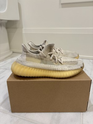 Authentic Preowned Yeezy 350 White