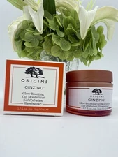 Origins Ginzing Glow-Boosting Gel Moisturizer 1.7 Oz 50mL Full Size