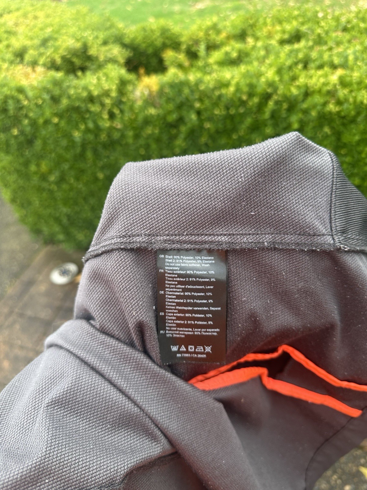 Helly Hansen Full Zip Up Gray Training Jacket Siz… - image 7