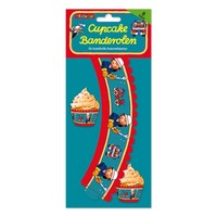 Lutz Mauder Kindergeburtstag Cupcake Banderolen Feuerwehr | Kinderparty Deko