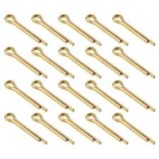 48Pcs 4mmx25mm Zinc-Plated Carbon Steel Cotter Pin Split Pin, Colored