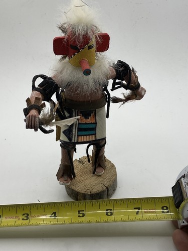 Vtg. Kachina Doll .. Arizona 1991 Kana’s .. F. Tababa 8” Tall .. Southwest - Picture 14 of 14