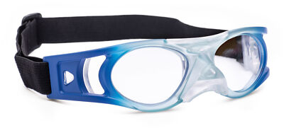 Hochwertige Leader Sportbrille ''Bounce'' für viele Sportarten in Blau - Hellblau