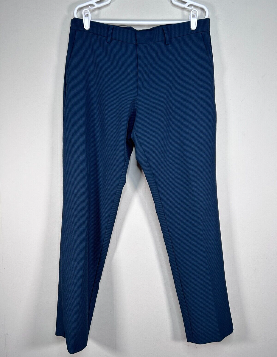 perry ellis portfolio slim fit dress pants Perry Ellis Portfolio Men's Slim-Fit Gripper Waist Dress Pants