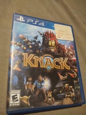 Knack (Sony PlayStation 4, 2013) No Manual