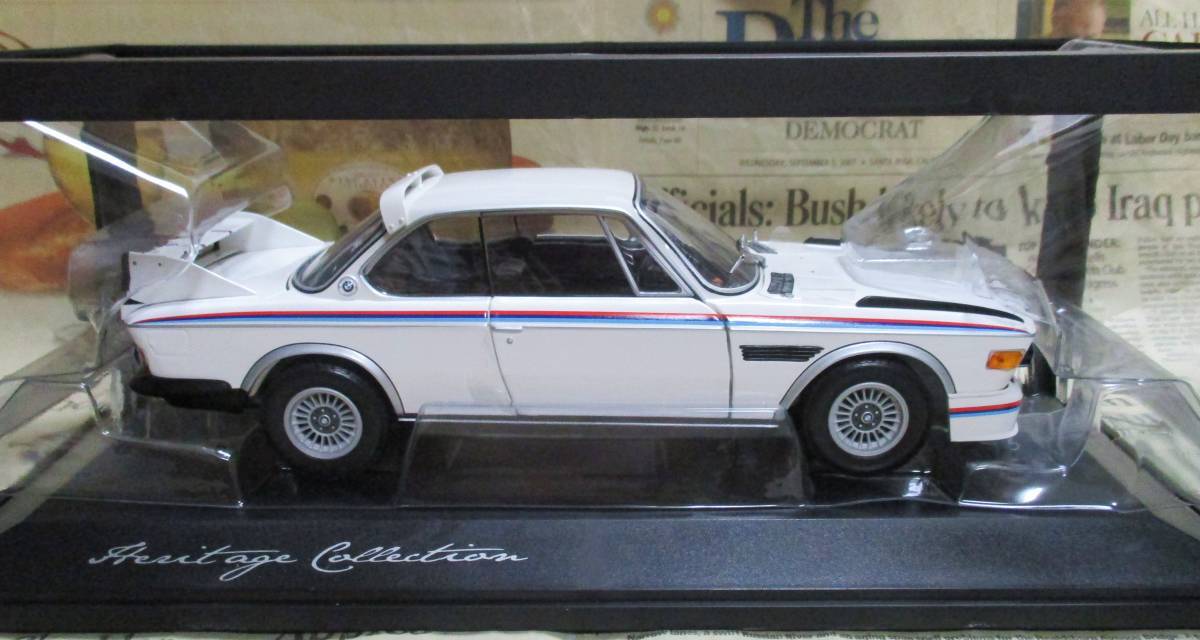 Super rare Dealer limited PMA 1/18 1972 BMW 3.0 CSL Coupe Super rare Dealer limited PMA 1/18 1972 BMW 3.0 CSL Coupe