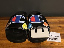 Champion x M M Black Slides Sz 12