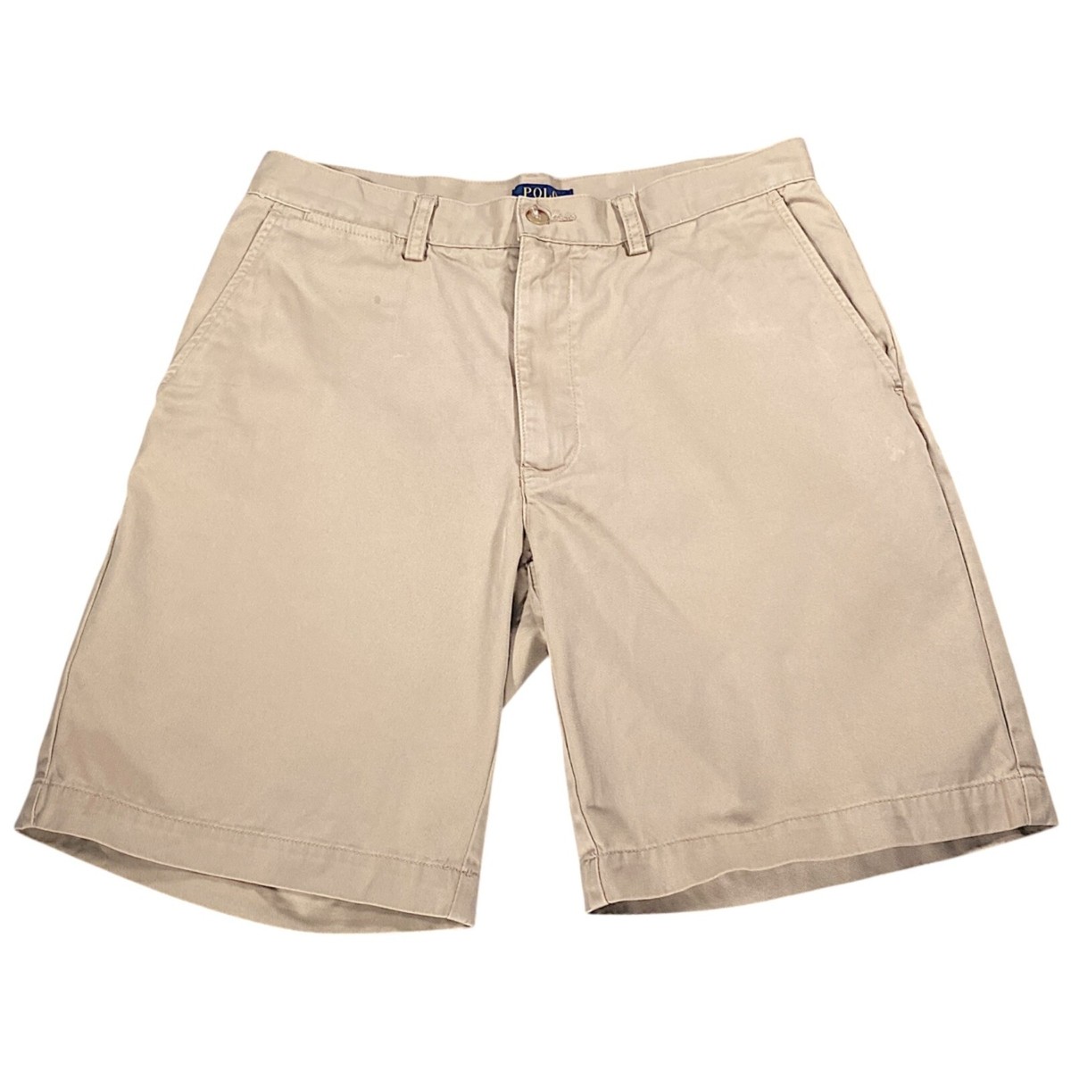 ■POLO RALPH LAUREN■ W Chino Twill Short Beige WMPOSHONDL20 Polo Ralph Lauren Shorts Mens 31 Beige Brushed Cotton Twill
