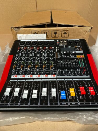 NXG TF 600 Professional Mixer 6 Channel With Bluetooth Soundbar and Power Amp - Picture 3 of 20
