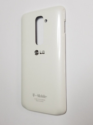 LG G2 D800 D801 D802 Housing Back Cover Battery Door White Replacement Part