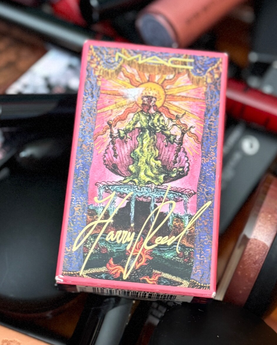 MAC x Harry Reed 3 Lipstick Palette - From Harris With Love, Limited Edition NIB