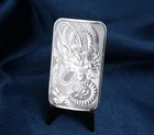 Rare Elizabeth II $1 1 Troy Oz 999 Silver Bar Dragon Australia 2021 CN806