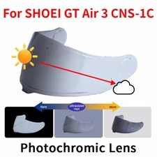 Visiera fotocromatica adatta per scudo casco SHOEI CNS-1C CNS 1C GT-Air3 GT Air 3