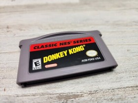 Donkey Kong Classic NES Series for Nintendo Game Boy Advance GBA Cleaned, Tested