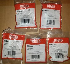5 Rigid Hubbell Raco 1852-25 1/2" Inch Threaded Coupling, 5 Packs One per Pack
