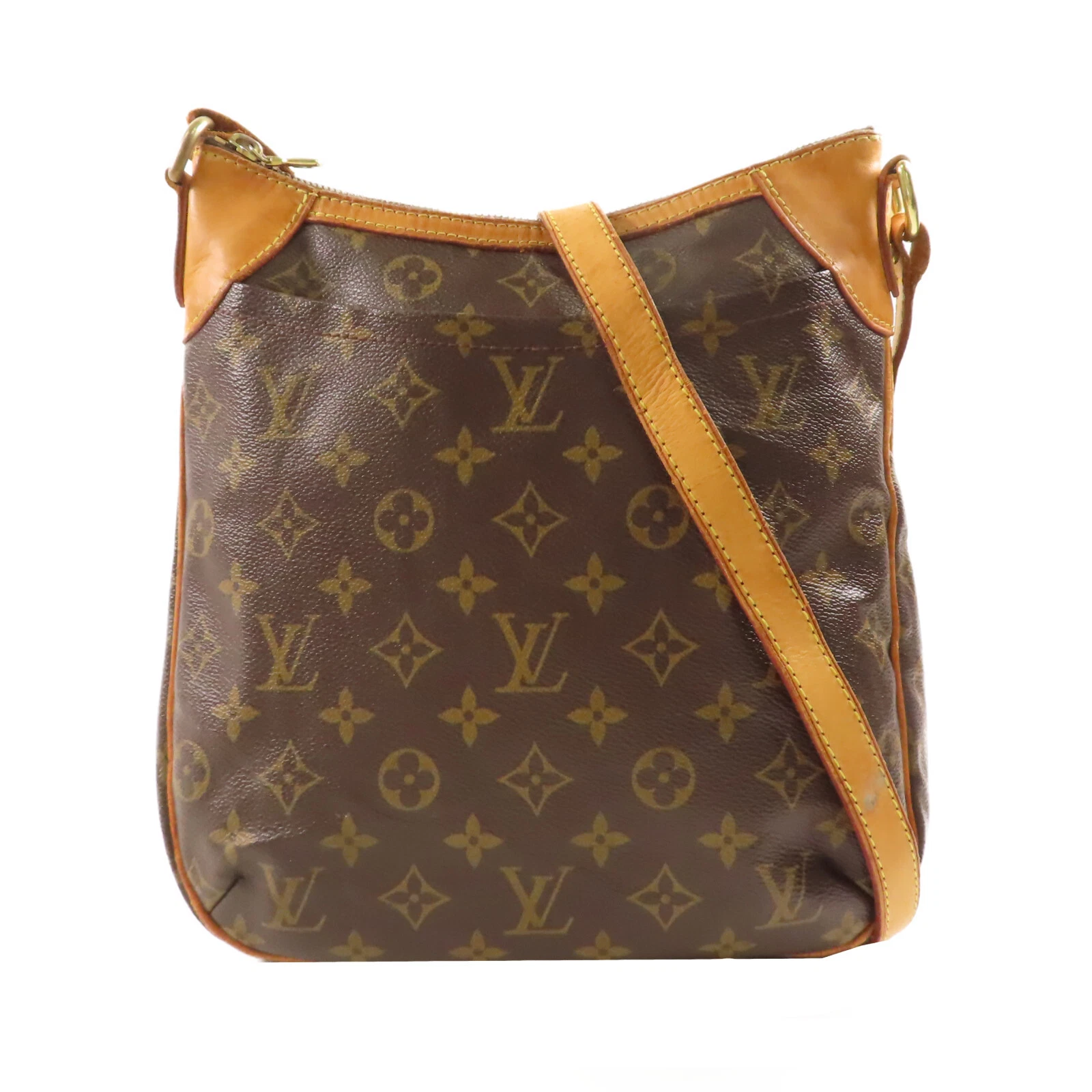 LOUIS VUITTON（LV） Borsa a tracolla Louis Vuitton LV GHW Odeon PM M56390 Monogram Marrone