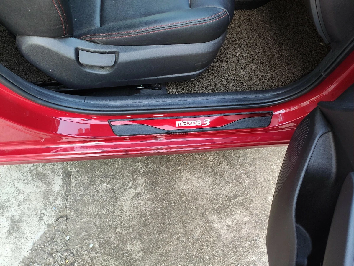 MOOWI 4 Stück Auto Einstiegsleisten Schutz Für Mazda CX5