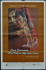 Any Which Way You Can 1980 ORIG 27X41 MOVIE POSTER CLINT EASTWOOD SONDRA LOCKE