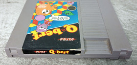 Vintage Nintendo NES Q*bert Cartridge ONLY Authentic Ultra Games 1989 *READ*