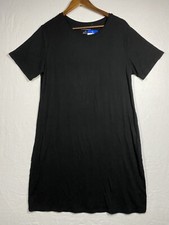 BCBGeneration Women T-Shirt Dress Large Black 1653526