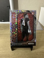 2022 Panini NFL Prizm New Recruits No Huddle Disco Desmond Ridder RC - Falcons
