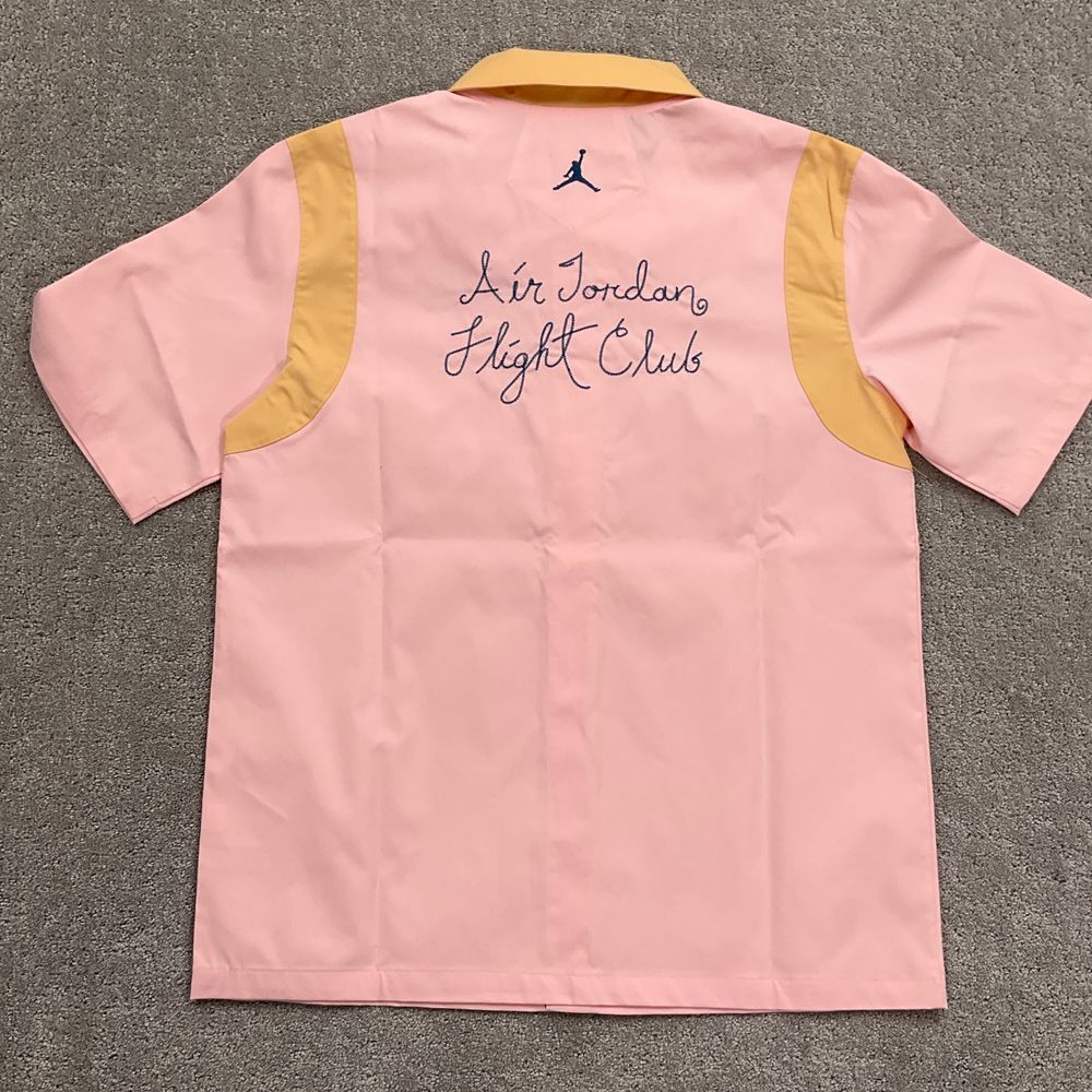 Air Jordan Shirt Women XS Pink Jumpman FLIGHT CLUB MJ Stitch