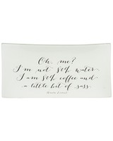 Ben's Garden oh Me I'm Not 80% Water 4x9 Handcrafted Tray on sale Ben's Garden oh Me I'm Not 80% Water 4x9 Handcrafted Tray on sale