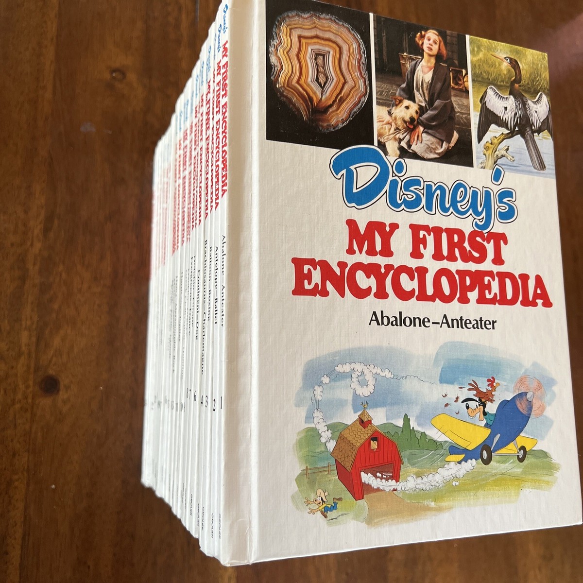 Disney's my first encyclopedia kids childrens set vintage