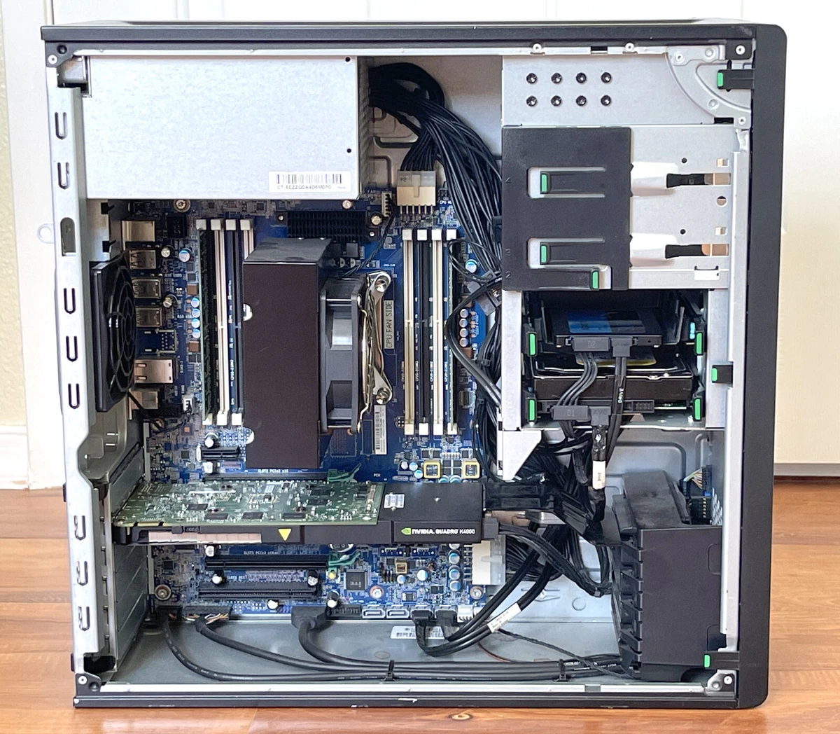 HP Z440 E5-1650v4 3.6GHz 6-Core 16GB DDR4 500GB SSD+1TB HDD QUADRO K4000 W10Pro