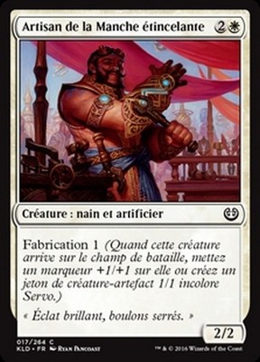 MTG Magic KLD - (x4) Glint-Sleeve Artisan/Artisan de la Manche..., French/VF