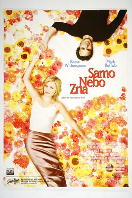 JUST LIKE HEAVEN  Original CRO movie poster 2005 REESE WITHERSPOON, MARK RUFFALO