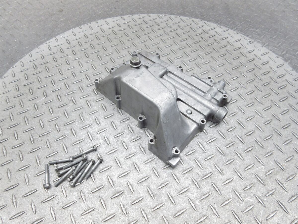 1994 91-95 Kawasaki ZX7R ZX750 Oil Pan Sump Drain Lower 1994 91-95 Kawasaki ZX7R ZX750 Oil Pan Sump Drain Lower