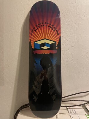 Consolidated Skateboards 8.5 Final Retirement Sunset Skateboard Deck 1992-2022