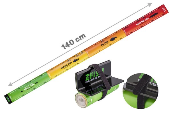 FischmaßBand 140 X 8Cm Abhakmatte Fischmatte Angel MaßBand Measure Mat Scale-image