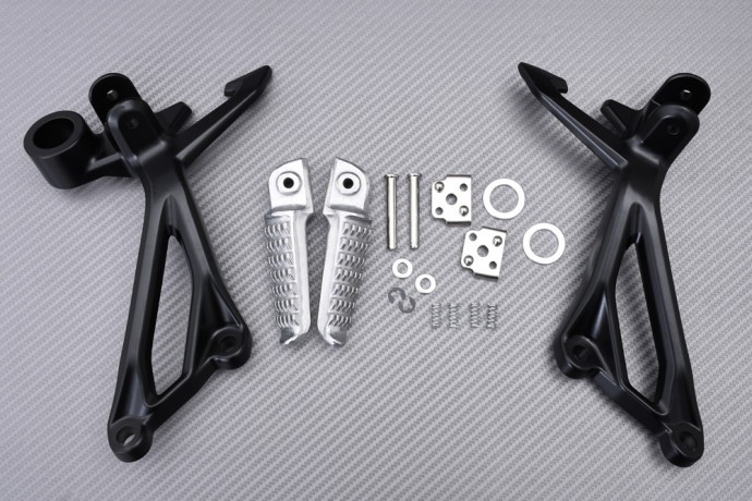 Platines passager KAWASAKI Z900 SE anti vibration supports cales pieds
