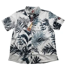 NWT Canada Weather Gear Shirt Mens L/G White Fishing Gear /authentic Heritage Sp