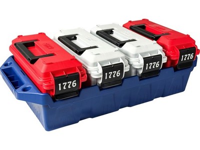 MTM America 250th 1776 Limited Edition 4 Can Ammo Crate Combo with 30 Caliber
