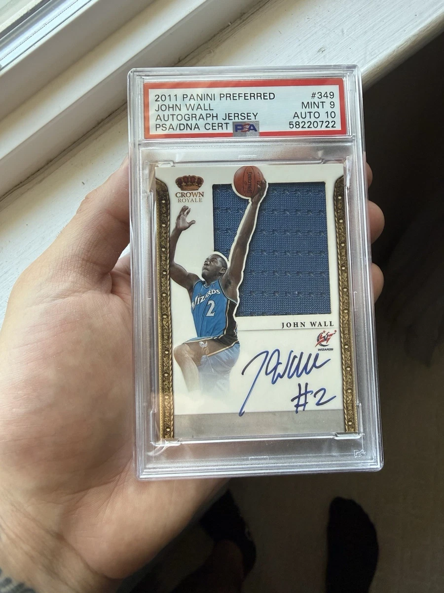 John Wall Basketball Autographed Sports Trading Cards