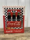 COCA COLA CERAMIC COOKIE JAR VINTAGE 6 PACK BOTTLES NOSTALGIC COKE SODA POP 1996