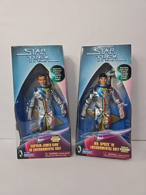 Star Trek MR. SPOCK in Environmental Suit 9'' Actionfigur Playmates 1998 Neu