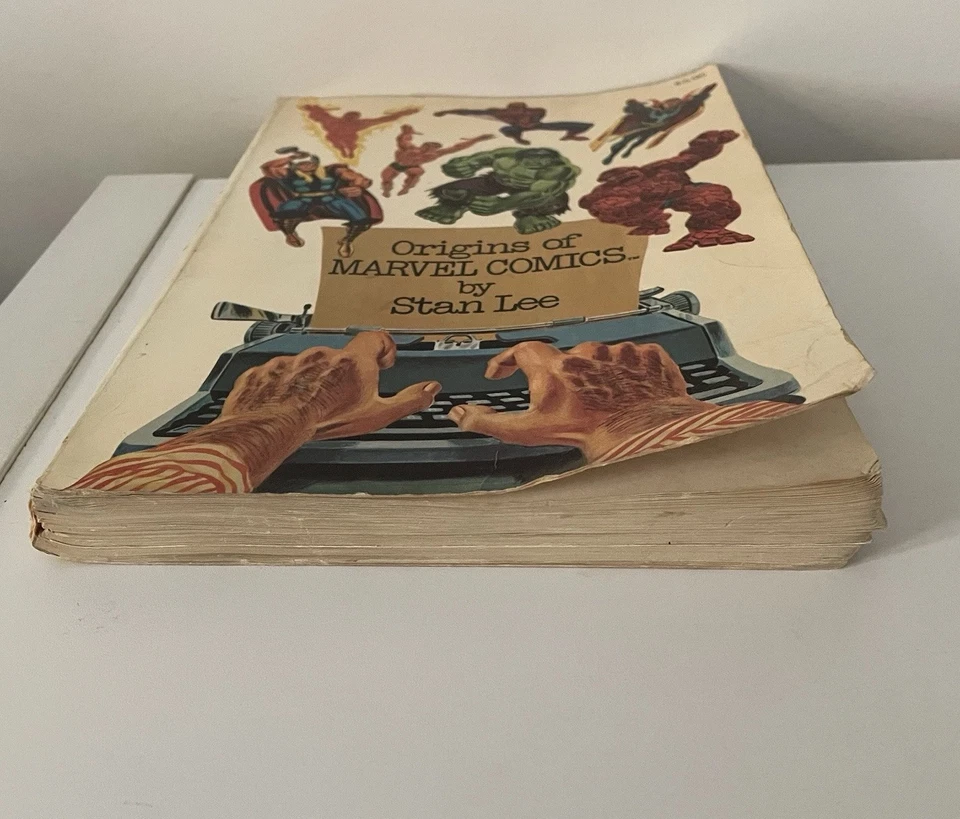 Origins of Marvel Comics 1974 Stan Lee Softcover Book Full Colour First Print - Image 3 of 4